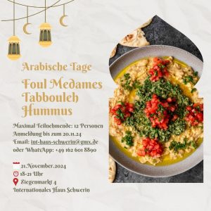 Arabische Tage Essen